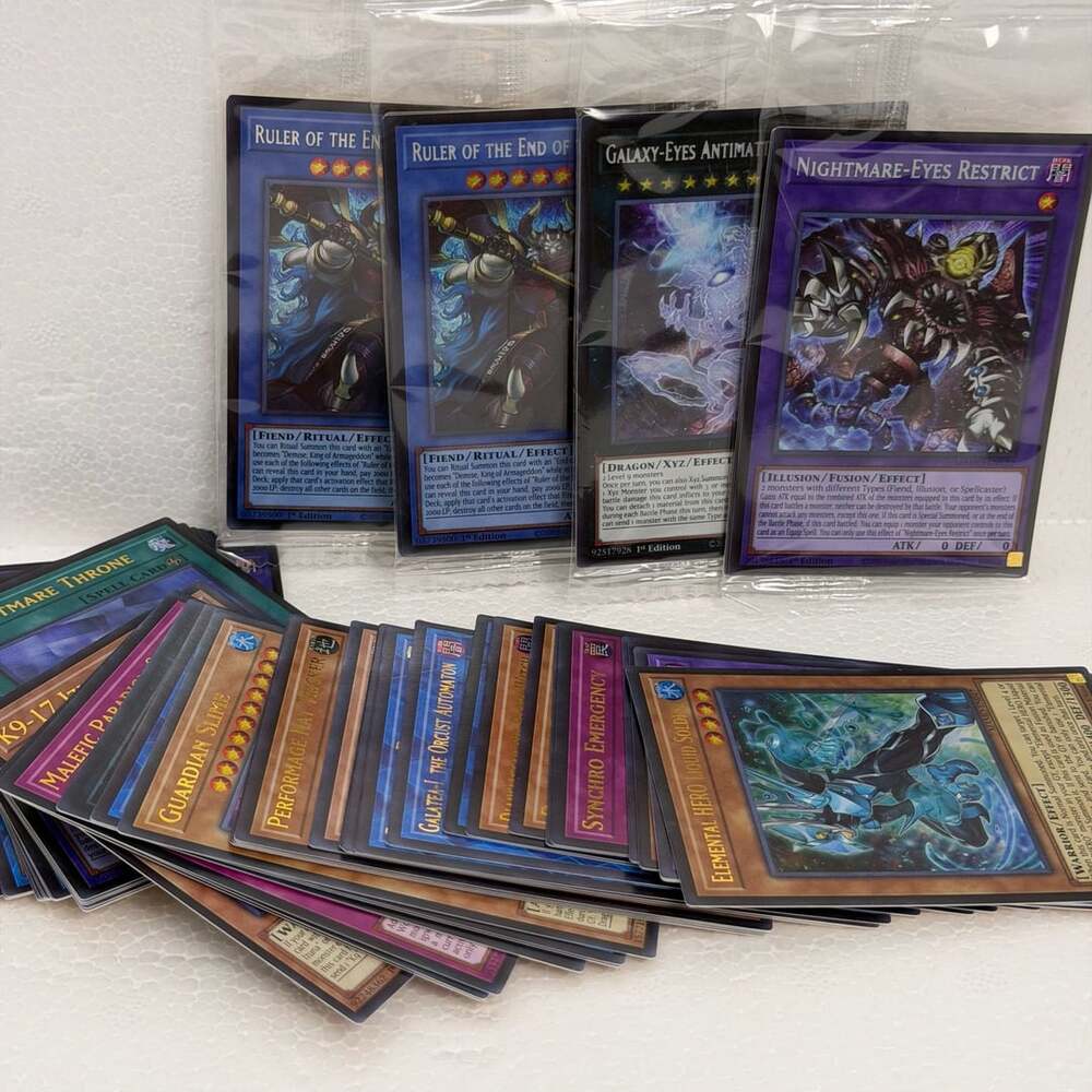 Yu-Gi-Oh! Magnificent Monsters Bulk & 4 Sealed Promo